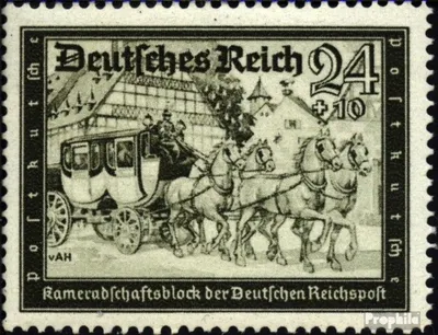 Produktbild von Briefmarken Deutsches Reich 1939 Mi 712 postfrisch Kameradschaftsblock
