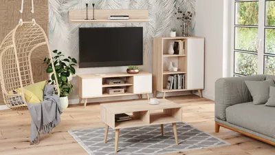 Produktbild von Bücherregal Fondi für das Wohnzimmer - Elegant und Vielseitig