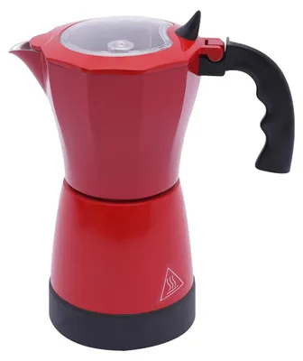 Obrázok produktu pre Elektrická kávovar, výkon 480 W, objem 300 ml, červená farba