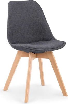 Produktbild von Halmar Essensstuhl K303 - dunkelgrau