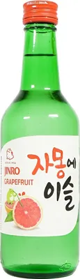 Produktbild von Jinro Soju Grapefrucht Geschmack 350ml 13%vol.
