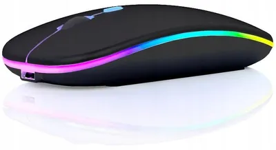 Produktbild von Yindiao A2 Leise Kabellose Gaming Maus mit LED