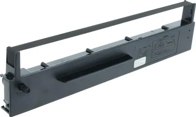 Produktbild von vhbw Farbband Schriftband kompatibel mit Amstrad JoycePCW 8256 Nadeldrucker, Bondrucker - Schwarz