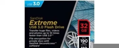 Image de SANDISK Pendrive ULTRA 64GB 130MB/s USB3.0