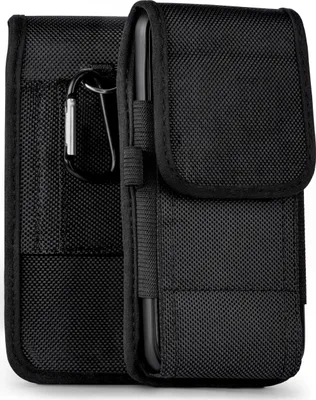Produktbild von moex® Agility Case kompatibel mit Samsung Galaxy A41 - Handy Gürteltasche, Schwarz