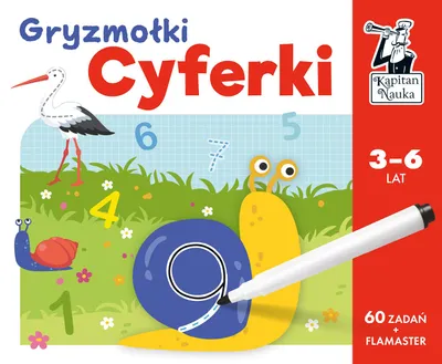 Obrázok produktu pre Cyferki. Gryzmołki. Kapitan Nauka wyd. 2