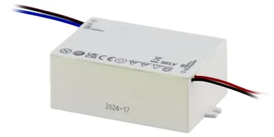 Imagen del producto de ARELUX, controlador mini para lámparas halógenas, con regulación mediante triac, 1000mA, 21-42V DC, 42W, IP40