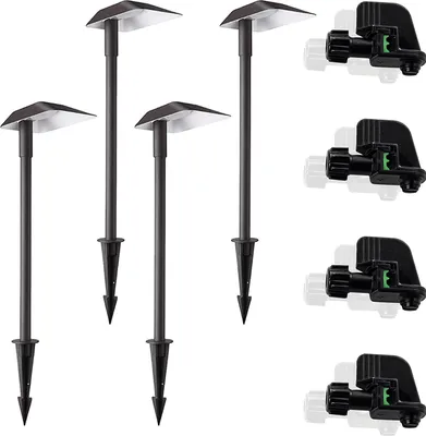 Produktbild von FANZTOOL 4*Gartenbeleuchtung LED mit Strom, Niederspannung