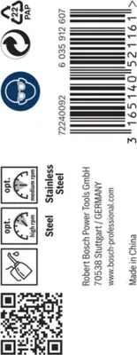 Immagine prodotto di Punta per metallo HSS-Co, standard 4,1 x 43 x 75 mm