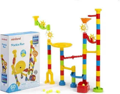 Immagine prodotto di Miniland Marble Run gioco di costruzioni 60 unità Multicolore Multicolore Taglia unica