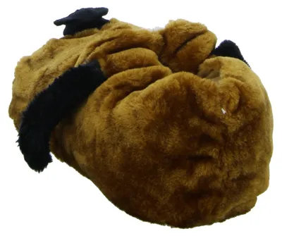 Produktbild von Flauschig weicher Hausschuh FJA07-2946 aus Textil, ohne Verschluss, Braun