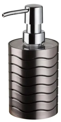 Image de Distributeur de savon liquide Lines argenté