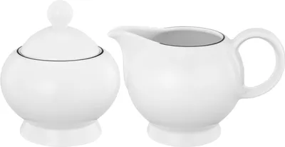 Produktbild von Seltmann Weiden Lido Black Line Milch & Zuckerset 2-teilig