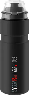 Zdjęcie produktu dla Elite Cycling Syssa Race Black Matte 750 ml Bidon