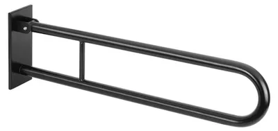Produktbild von Bemeta Help Klappgriff, U-förmig, 813 mm, schwarz, mit Kappe