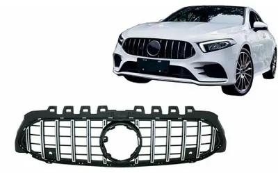 Produktbild von Kühlergrill für Mercedes W177 Schrägheck V177 Limo 04.18-22 GT-R Panamericana Look.