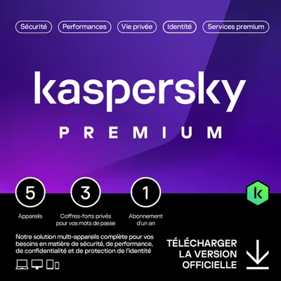 Immagine prodotto di Kaspersky Premium, 1 licenza, 1 anno/anni, Base