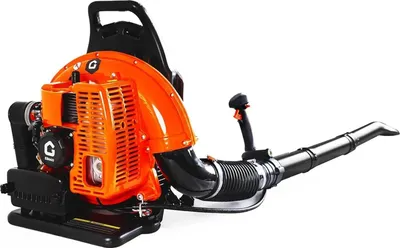 Immagine prodotto di Soffiatore per foglie a zaino - Benzina 2 tempi - 66 cm³ - 4,0 CV - Volume d'aria 880 CFM - 320 mph - Arancione