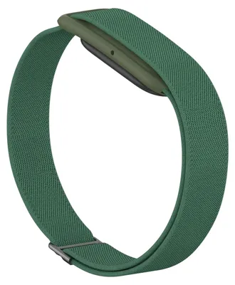 Produktbild von Strap-it Elastisches Bizeps-Armband passend für Fitbit Air - Armeegrün