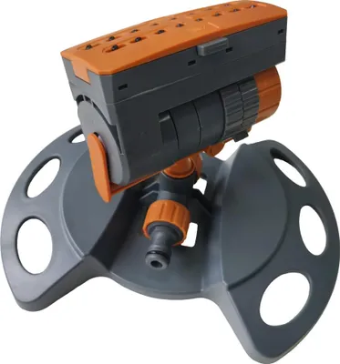 Produktbild von Primaster Viereckregner mit 16 Düsen & Ständer