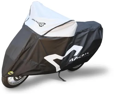 Obrázek produktu pro Ochranná plachta Macna pro motocykly, černá/šedá, velikost L