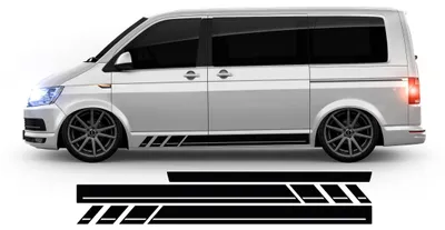 Zdjęcie produktu dla Naklejki na pasy boczne do samochodów VW T4, T5, T6 i T6.1