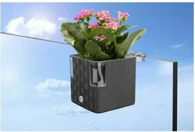 Produktbild von Blumentopfhalter „Cobble“, transparente Ausführung 41047