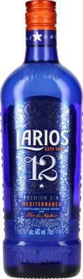 Image de Larios 12 Premium Gin Mediterránea 40% Vol. 0,7l
