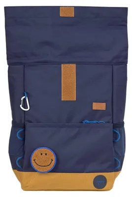 Produktbild von Lässig Little Gang navy M Rolltop Kinderrucksack
