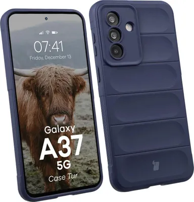 Produktbild von Robuste Handyhülle für Galaxy A37 5G, Bizon Case Tur, Dunkelblau