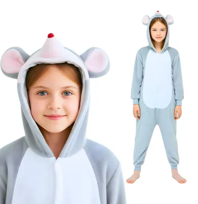 Produktbild von Onesie Kigurumi Pyjama Kostüm für Kinder Micky Maus 122