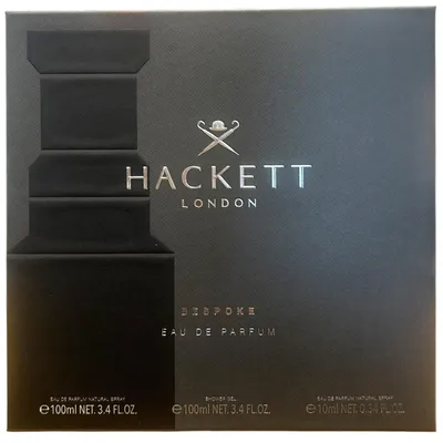 Immagine prodotto di Hackett London Bespoke Set 100 ml EDP & 100 ml Duschgel & 10 ml EDP Travel Spray