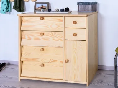 Produktbild von Massiver Schuhschrank Kiefernholz