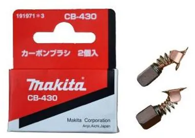 Produktbild von Makita 191971-3 original Kohlebürsten CB-430 BGA452 BCS550 BJV140 BJV180 BSS501