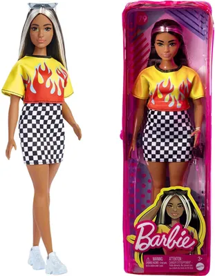 Zdjęcie produktu dla Barbie Fashionistas HBV13, Lalka modowa, Damski, 3 lat(a), Dziewczyna, 298 mm, Wielobarwny