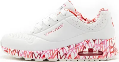 Produktbild von Skechers Damen Sneakers Weiß 155506-WRPK Grösse 36,5