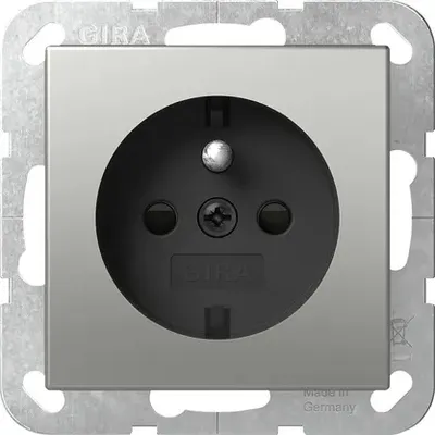 Produktbild von Gira Steckd. Erdstift + SP System 55 Edelstahl 4485600