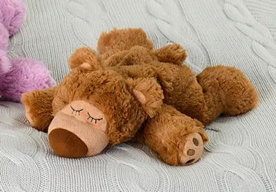 Produktbild von Warmies® Sleepy Bear braun, herausn.