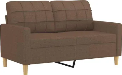 Obrázok produktu pre vidaXL 2-miestna pohovka hnedá 120 cm látka