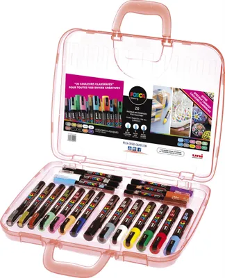 Image de Uni-Ball 186817 marqueur peinture Couleurs assorties 20 pc(s)