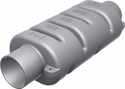 Produktbild von Vetus Mp50 Abgasanlage Schalldämpfer  158 x 50 mm  158 x 50 mm