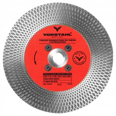 Produktbild von Vorstahl Diamanttrennscheibe 125mm für Fliesen & Winkelschleifer
