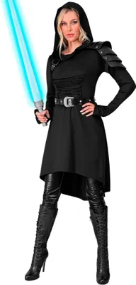 Produktbild von Gothic Kleid Mittelalter schwarz S