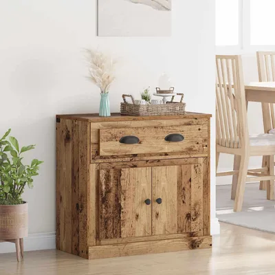 Obrázek produktu pro vidaXL Vysoká skříňka z recyklovaného dřeva 70 x 35,5 x 67,5 cm Dřevotřísková deska