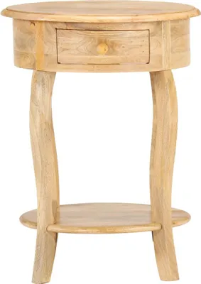 Obrázok produktu pre vidaXL Bočný stolík 37x37x61 cm z masívneho dreva mango