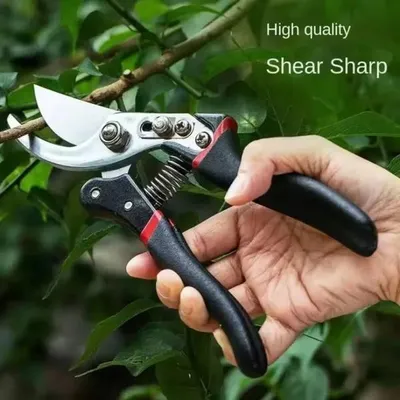 Produktbild von Gartenschere Amboss Astschere mit 26 mm Schnittkapazität, robuste Baumschere für Äste, Sträucher und Pflanzen, ergonomischer Griff