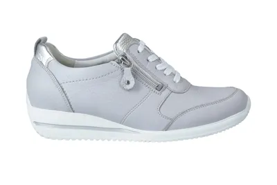 Produktbild von Waldläufer HIMONA Damenschuhe - bequeme Schnür- Halbschuhe grau Freizeit NEU