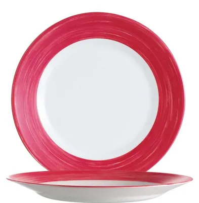 Immagine prodotto di Arcoroc Piatto Brush Rosso Ø 25 cm