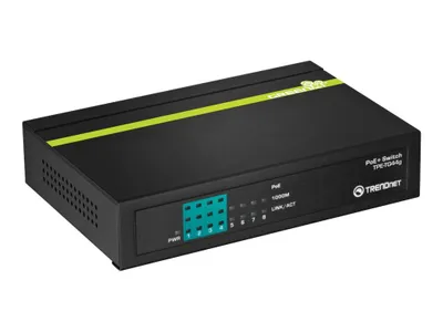 Produktbild von TRENDnet TPE-TG44g 8-Port PoE Switch GREENnet Gigabit 4 PoE, 4 Non-PoE
