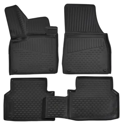Immagine prodotto di 3D Tappeti Tappetini Auto In Gomma Per Skoda Enyaq Dal 2020 Elettro 4-Pcs